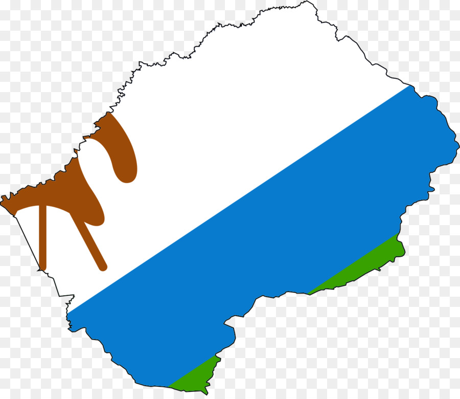 Bandiera del Lesotho 2014 Lesotho crisi politica Clip art - bandiera