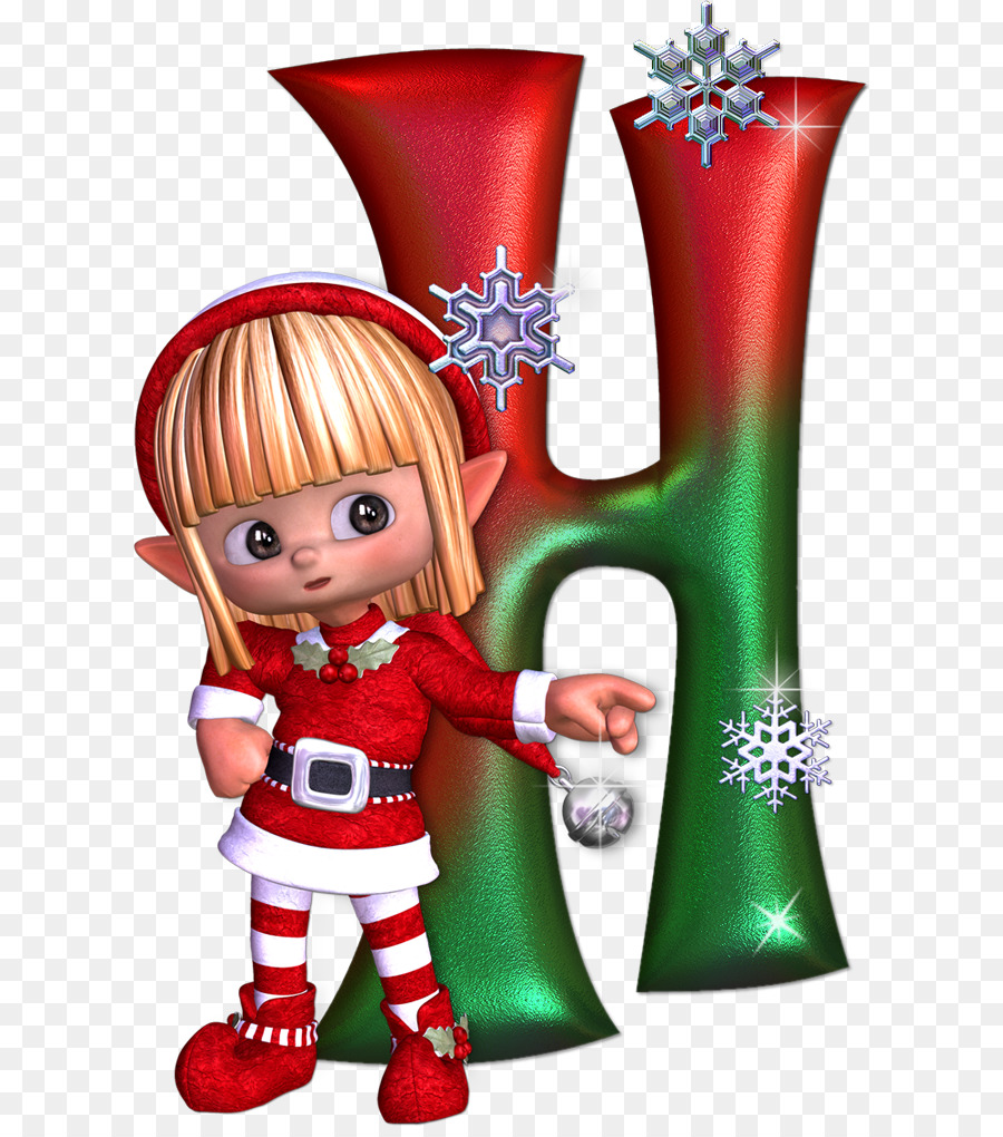 Chữ cái Giáng sinh elf - Súp đậu lăng