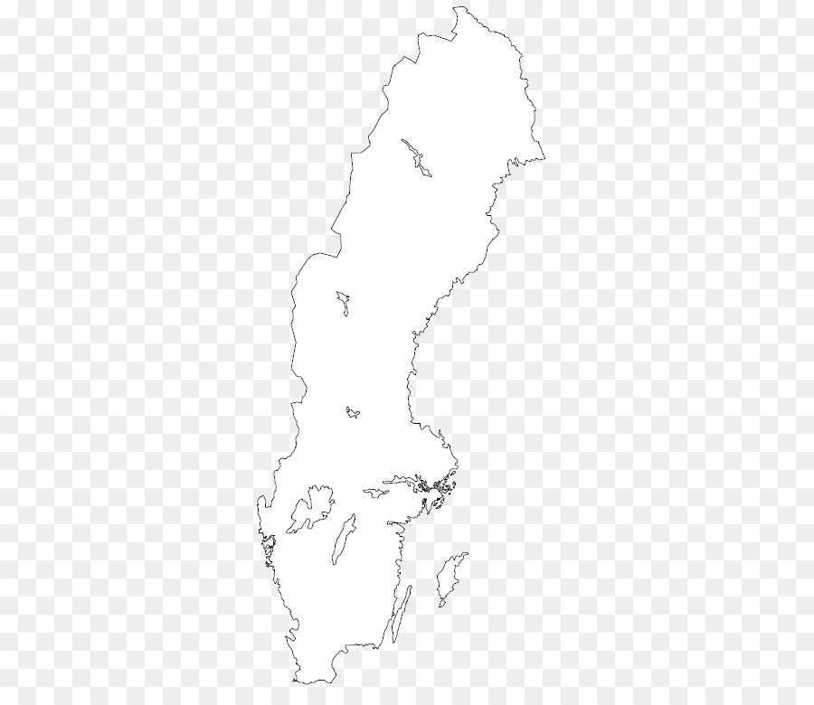 Svealand Statistiche Svezia Svedese Dalarna (Contea - Mappa Del Fumetto