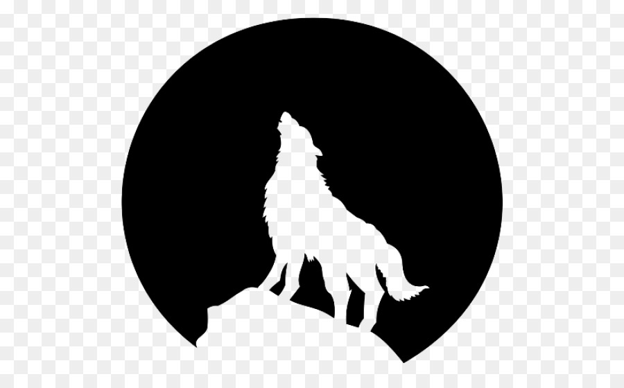 Coyote-Wand-Abziehbild-Aufkleber Pack - Hund