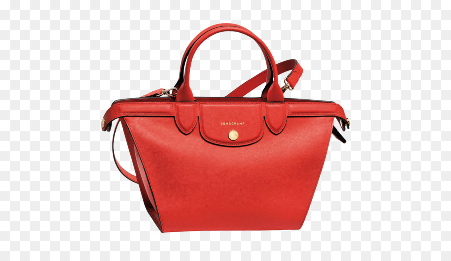 Longchamp Pliage Handbag In Pelle - borsa