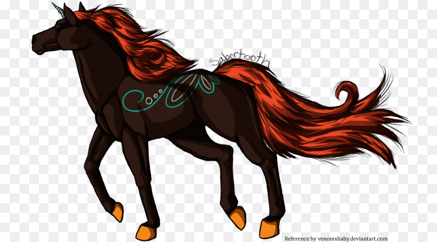 Mähne Mustang Hengst Pony Hengstfohlen - Mustang