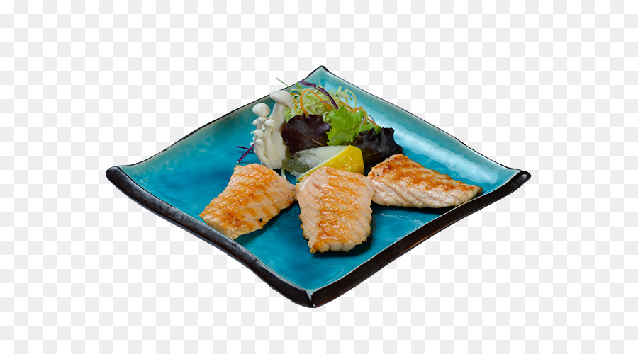 Sashimi Sushi Garnelen curry Gebratener Reis Essen - gegrillter Lachs