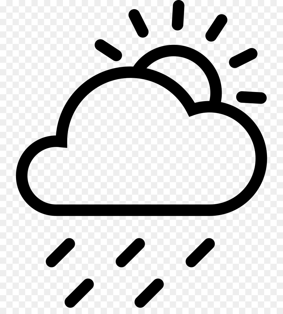 Meteo pioggia radar Cloud Clip art - Pioggia