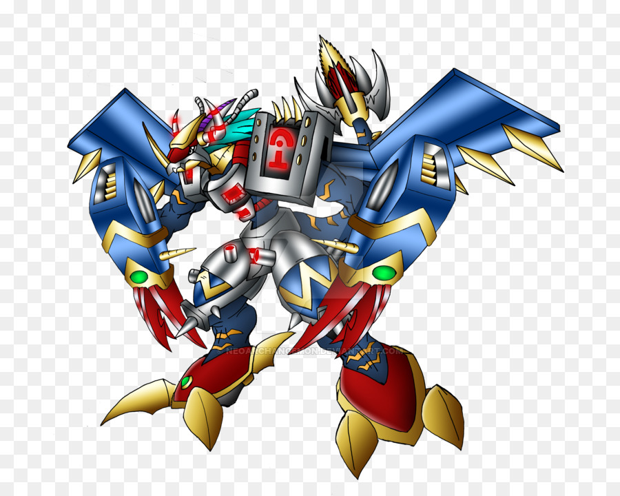 WarGreymon Digimon DigiXros Robot Carattere - Digimon