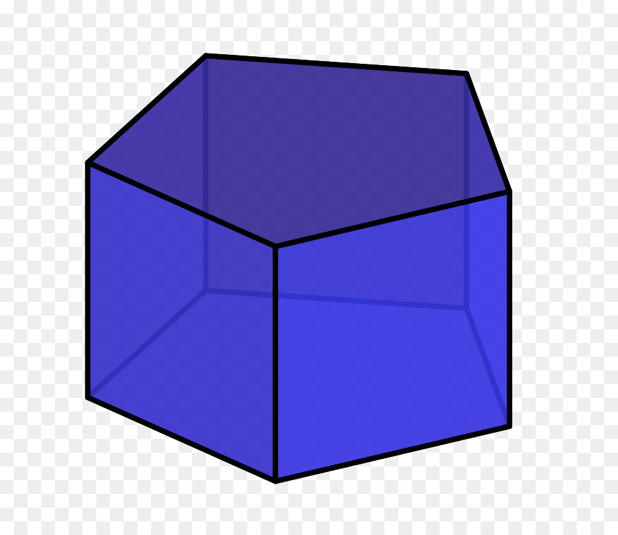 Pentagonal Prism Blue