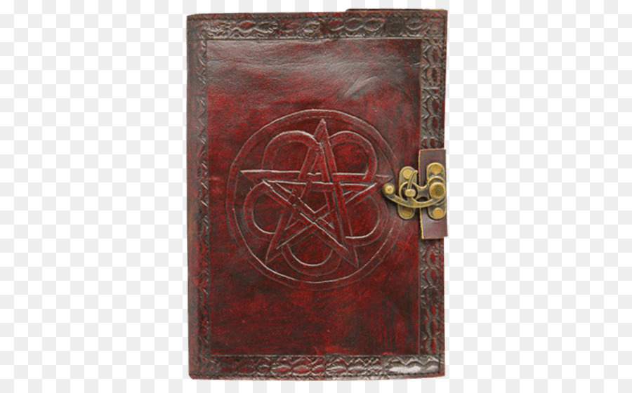 Buch der Schatten Leder Pentagramm Papier-Präge-Wicca - andere
