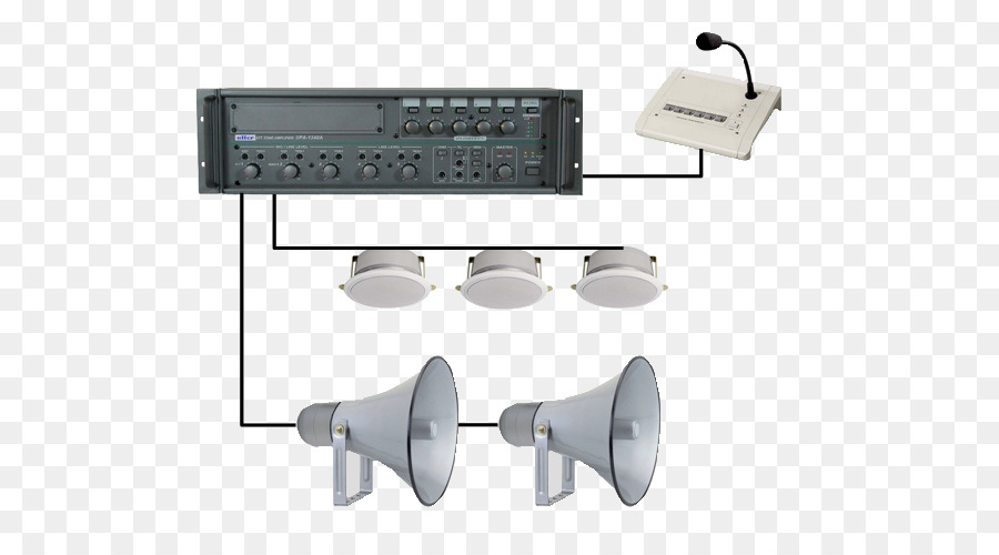 Lautsprecheranlagen Mikrofon-Sound-Closed-circuit television - Mikrofon