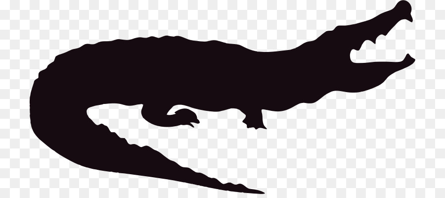 Coccodrillo Silhouette alligatore Americano Clip art - coccodrillo