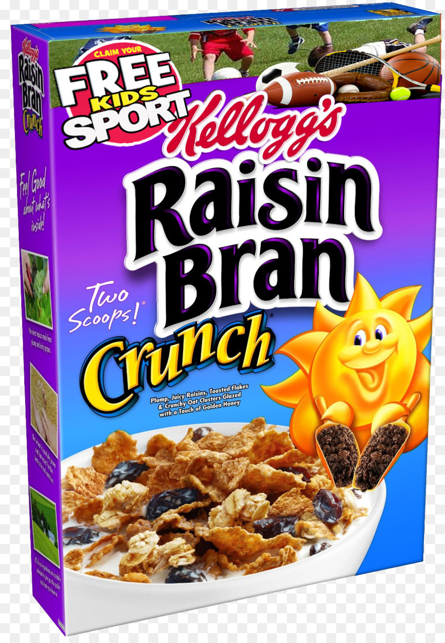 Colazione a base di cereali Kellogg's Raisin Bran Crunch - colazione