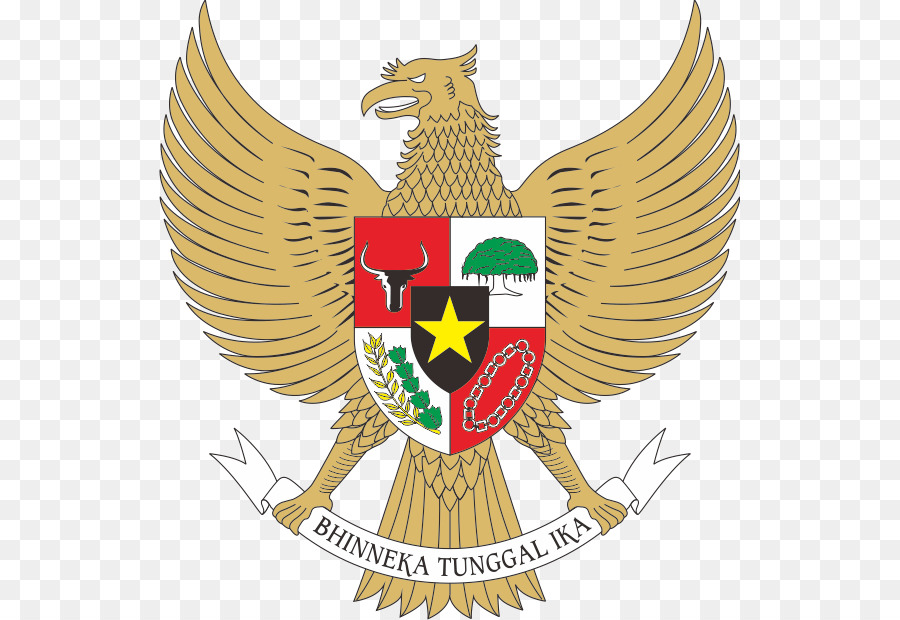 Emblema nazionale di Indonesia Stemma Pancasila Garuda - garuda pancasila