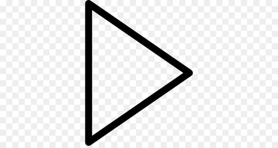 Đen tam giác Máy tính Biểu tượng Mũi tên - hình tam giác