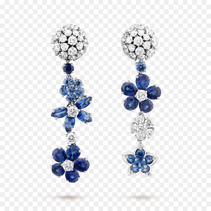 Bông Tai Sapphire Vòng Và Với Chim Bồ Câu Tim Đồ Trang Sức Xem - sapphire