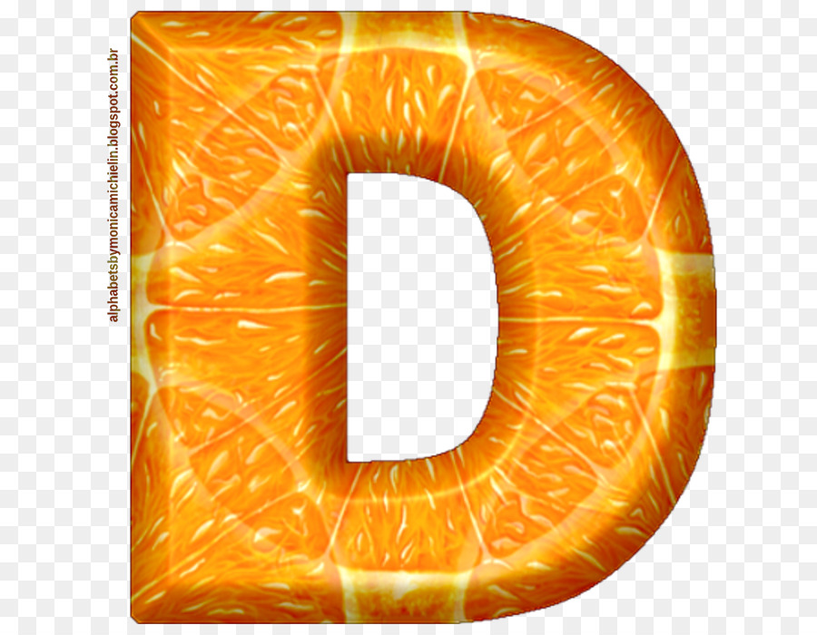 Orange Alphabet Gesundheits-August-Schriftart - Orange