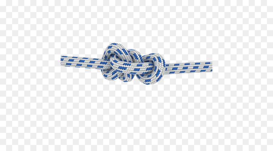 Kobalt blau Seil Knoten - binden Sie die Knoten