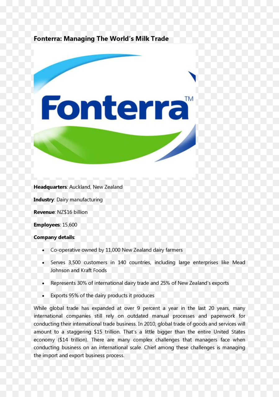 Milch Fonterra Brand New Zealand - Milch