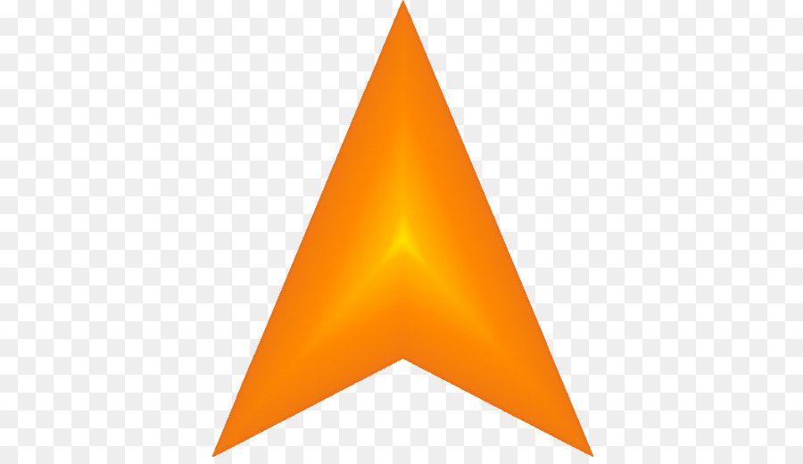 Icone del Computer Vulcano Montagna Clip art - freccia arancione