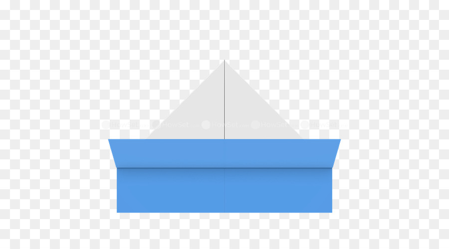 Giấy Origami A4 gấp 3 lần - giấy thuyền