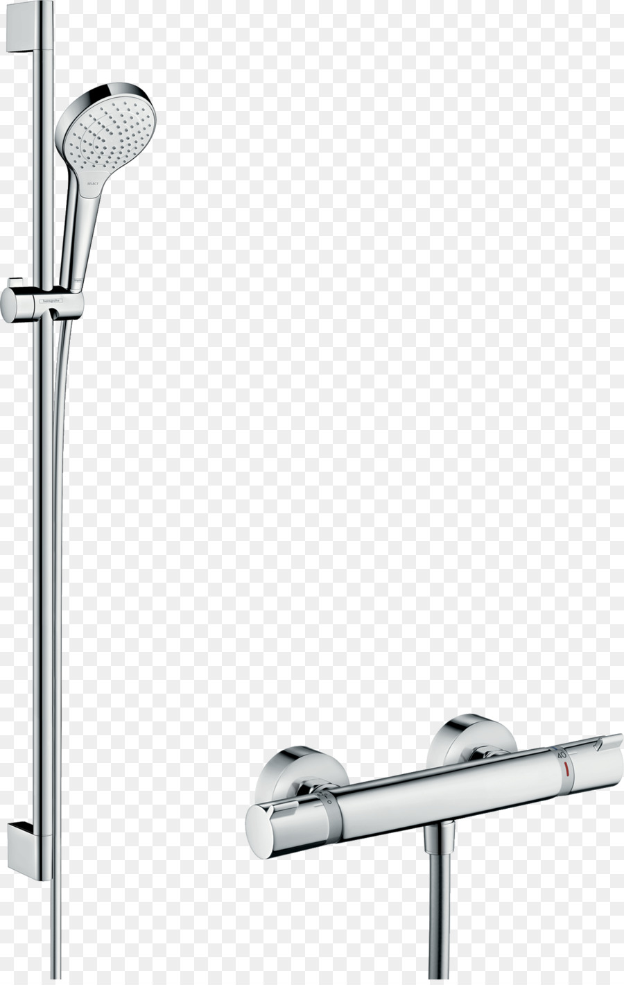 Thermostatisches Mischventil Hansgrohe Dusche Badezimmer druckausgeglichenem Ventil - Dusche