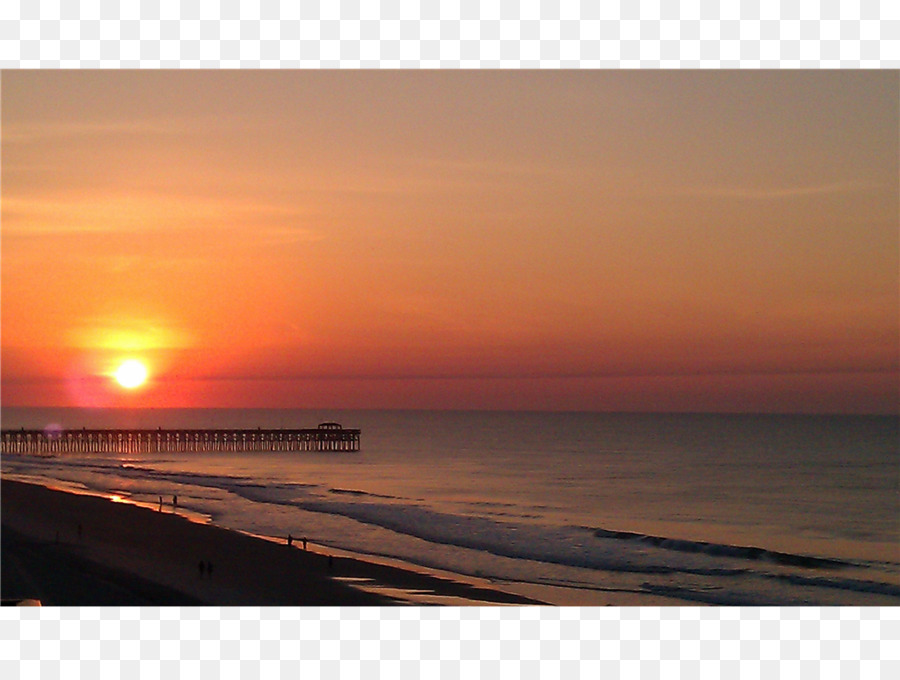 Bầu trời đỏ buổi sáng Horizon Biển - biển