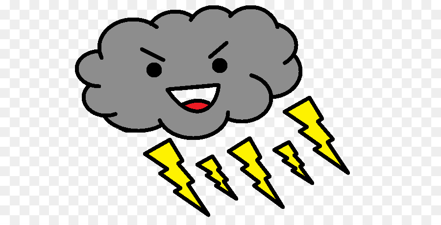 Cloud-Gewitter-Blitz - angery