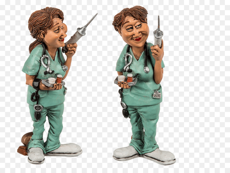 Polyresin-Krankenschwester-Arzt-Figur .de - andere
