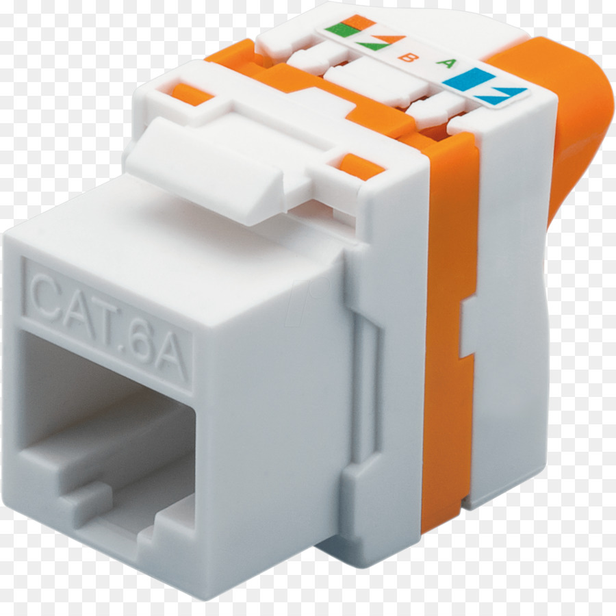 Electrical connector Category 6 cable Twisted pair Keystone modul mit Kabel der kategorie 6a - andere