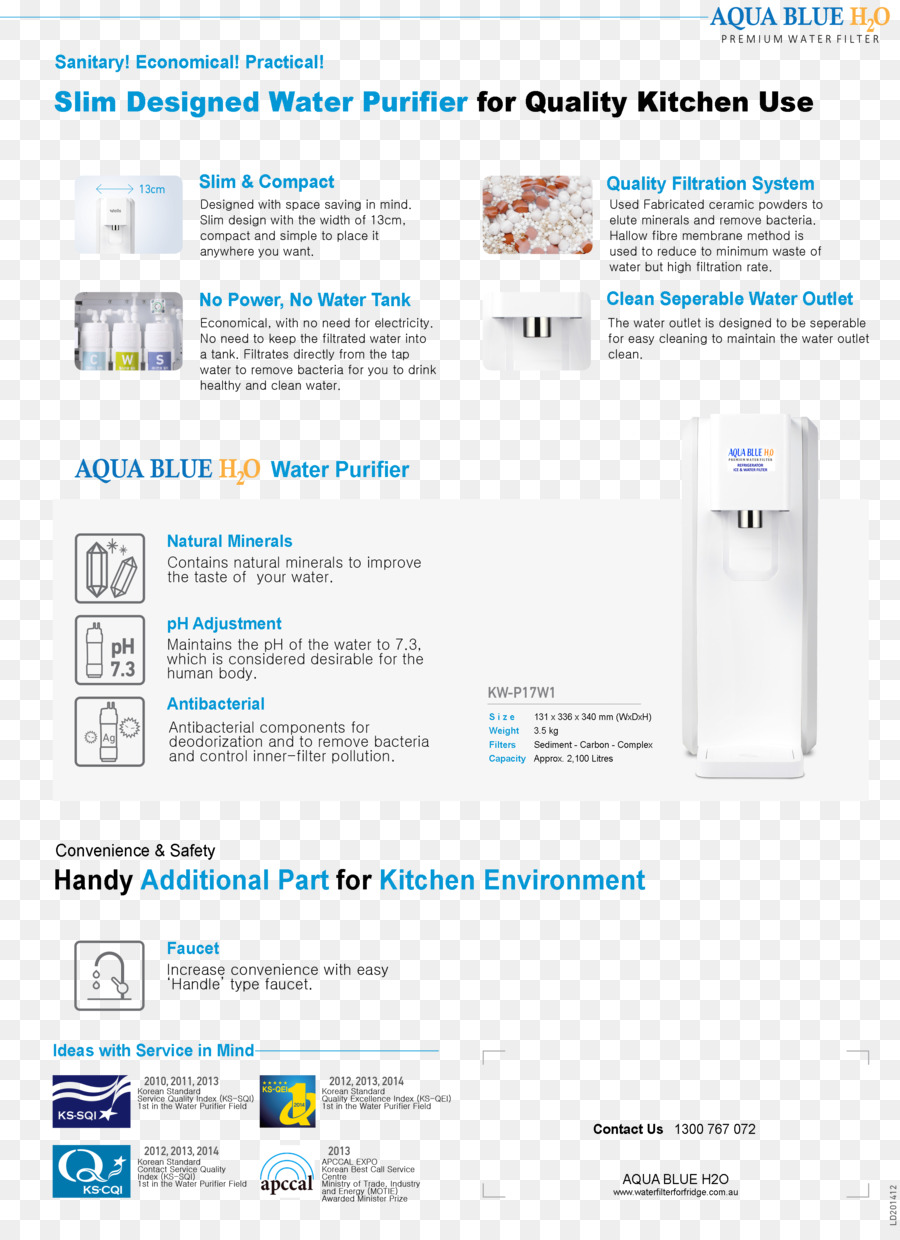 Wasserfilter, Wasserenthärtung, UV-Zoll-Wasser - Wasser