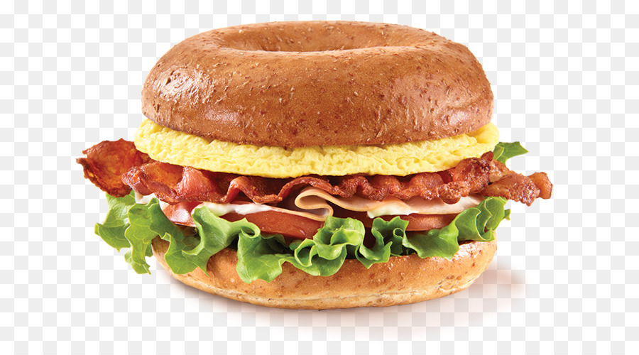 Cheeseburger-Hamburger-Frühstückssandwich Büffelburger Schinken- und Käsesandwich - Frühstück Eier