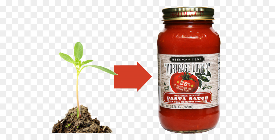 Mortgage Lifter Sauce Amerikanischen Pasta Heirloom tomato - Tomatensauce