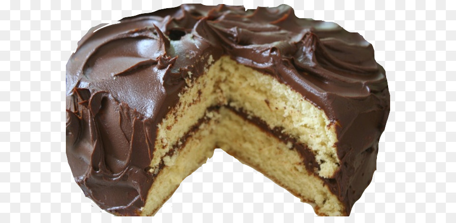 Snack-Kuchen Deutsch-Kuchen mit Schokolade Ganache Chocolate chip cookie - Essen snackes