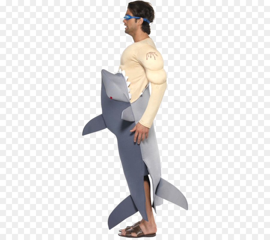 Cá mập trang Phục bên Ngụy trang phục Halloween - cá mập