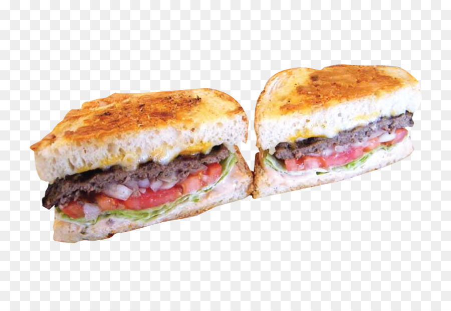 Buffalo burger-Frühstück-sandwich-Fast-food-Alea Cafe - Frühstück