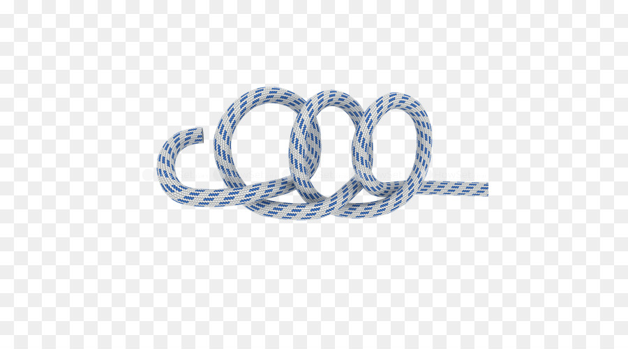 Seil schriftart - binden Sie die Knoten