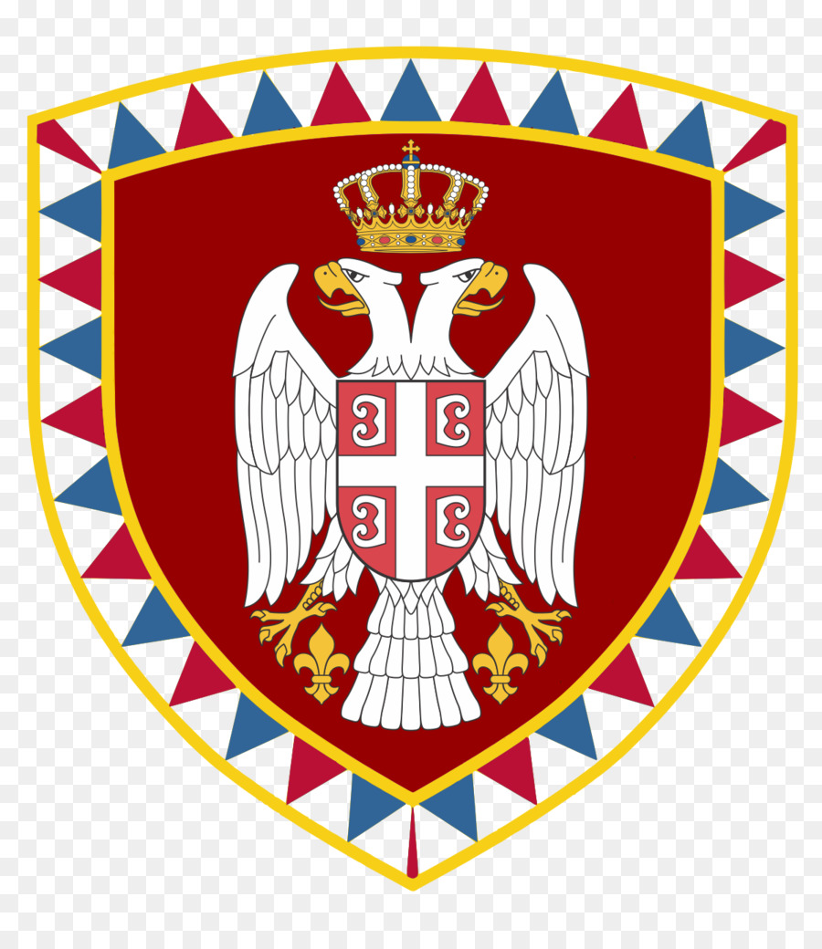 Serbische Streitkräfte Flagge von Serbien Serbisch Generalstab Militärische - Wappen von Serbien