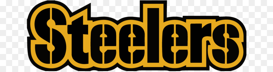 steelers logo yellow background