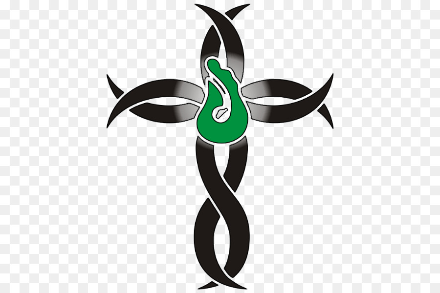 Tattoo Tribù Cristianesimo Simbolo della croce Cristiana - croce tatuaggio