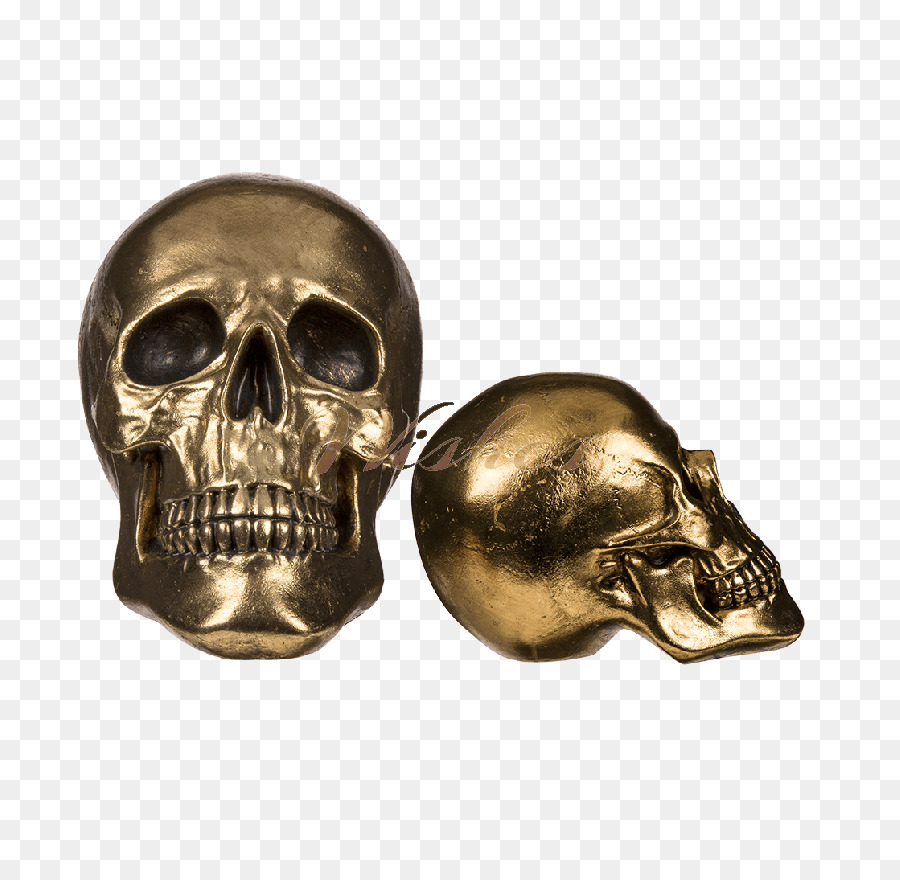 Skull Totenkopf Polyresin Ornament Skulptur - Schädel