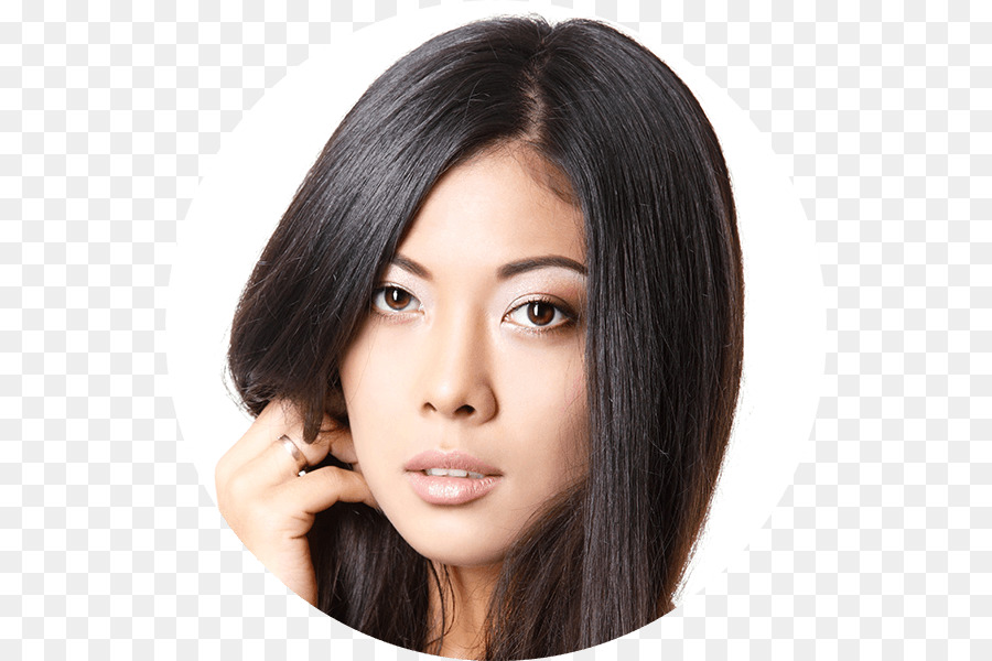Schwarze Haare, Künstliche Haar-Integrationen Augenbrauen-Haartransplantation - Haarausfall