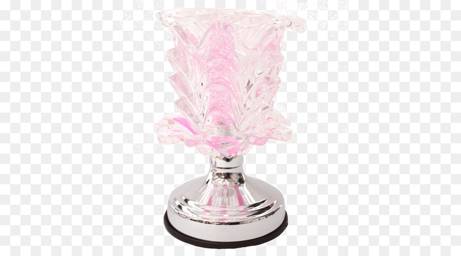 Tabella-Vaso in vetro di colore Rosa M - shiva