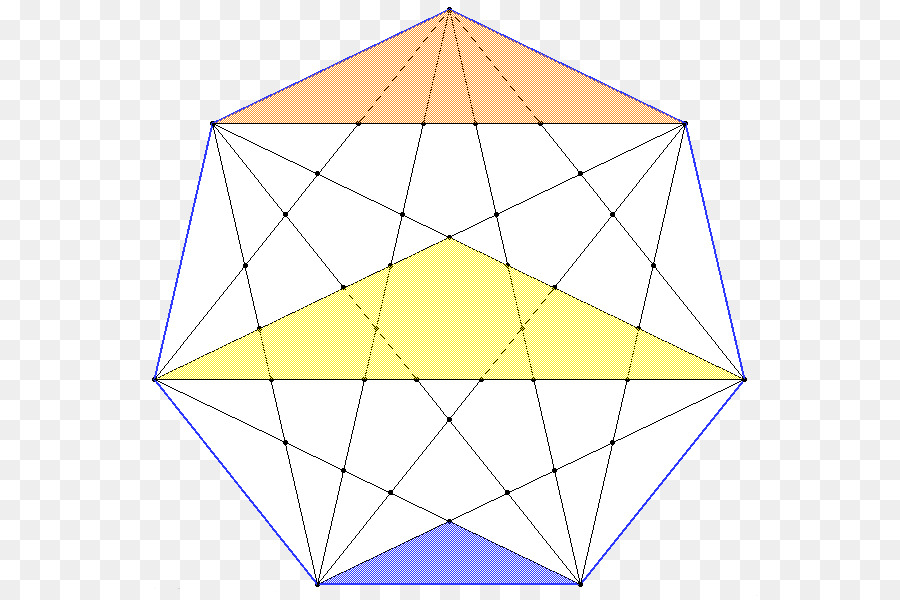 Dreieck, Punkt Symmetrie Muster - Die Heilige geometrie