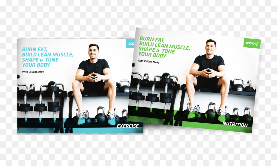 Centro Fitness Brochure Cover modello - opuscoli