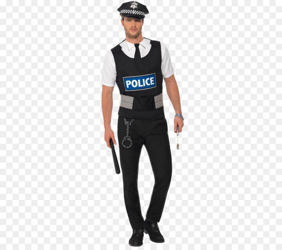 T-shirt, Vereinigtes Königreich, Kostüm-party Polizei - Officer