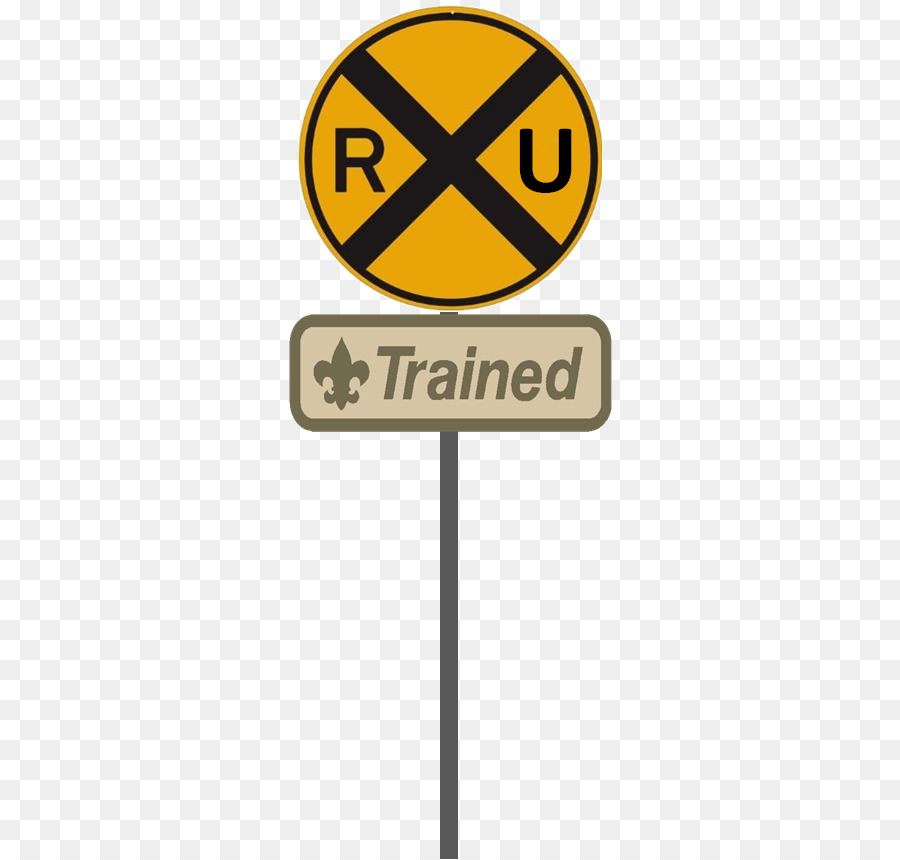 Schienenverkehr Bahn-Level crossing Sign Crossbuck - Zug