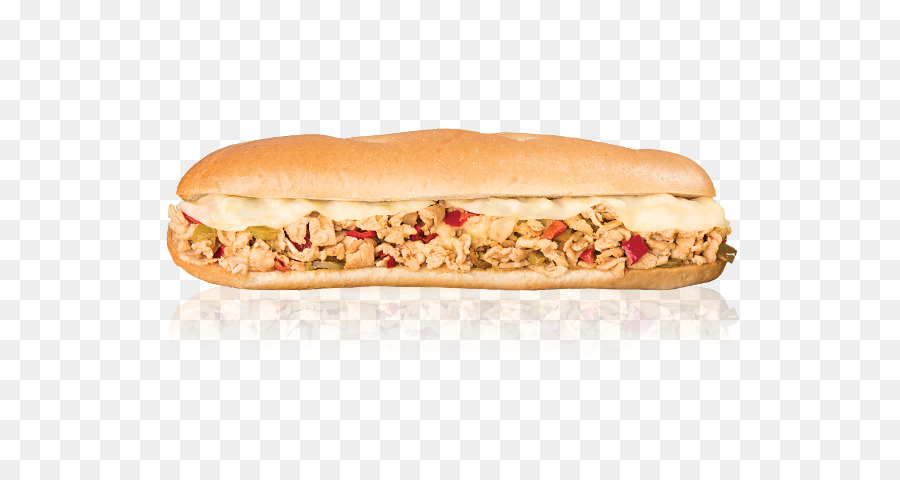 U Boot sandwich, mit Schinken und Käse sandwich Cheeseburger Frühstück sandwich Bocadillo - Chicken Bbq
