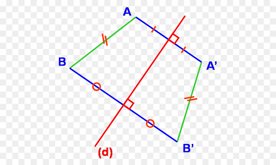Linie Punkt-Axiale Symmetrie Mathematik - Linie