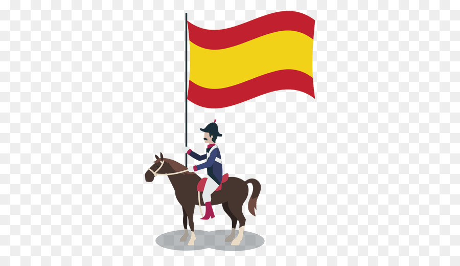 Flagge von Spanien clipart - Spanien