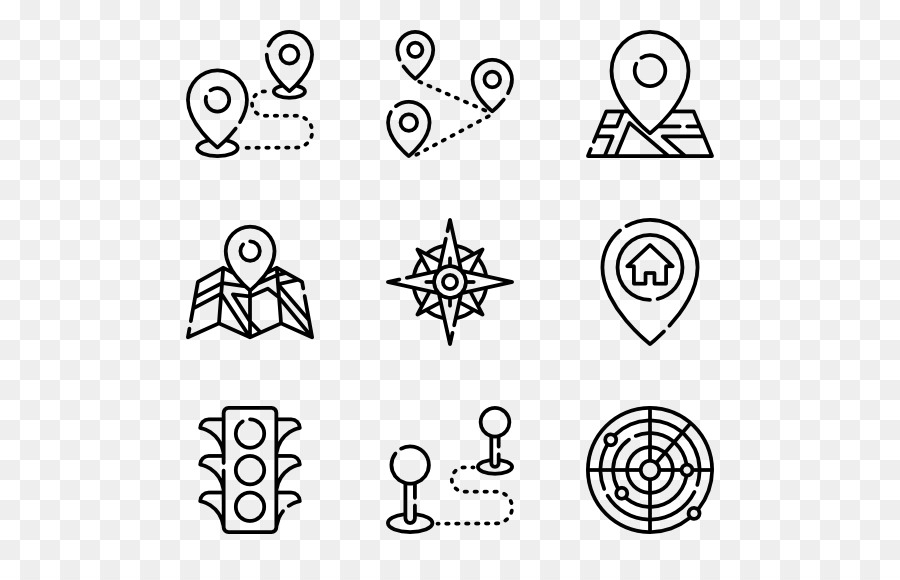 Google Maps Navigation Icone di Computer Sistemi di Navigazione GPS - preghiera musulmana