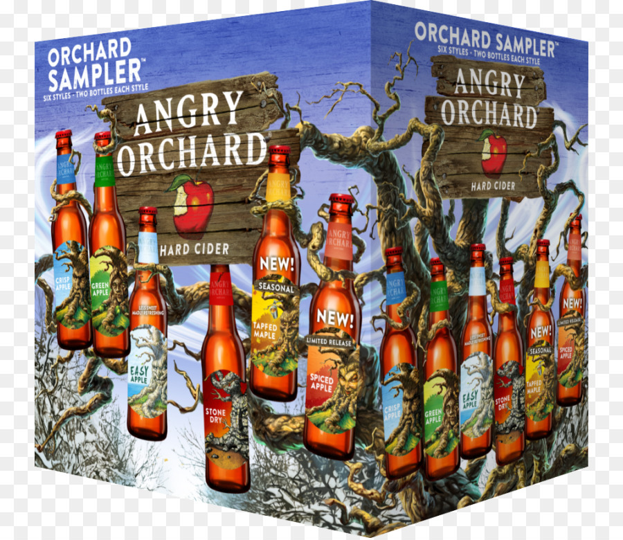 Destilliertes Getränk, Cider Bier, Angry Orchard Knackig - Bier