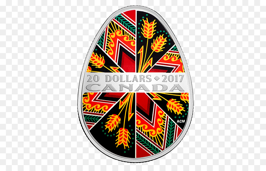 Kanada Pysanka Münze Silber Ukraine - Folk Custom